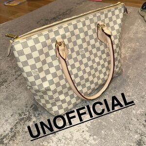 Checkered Tote Bag